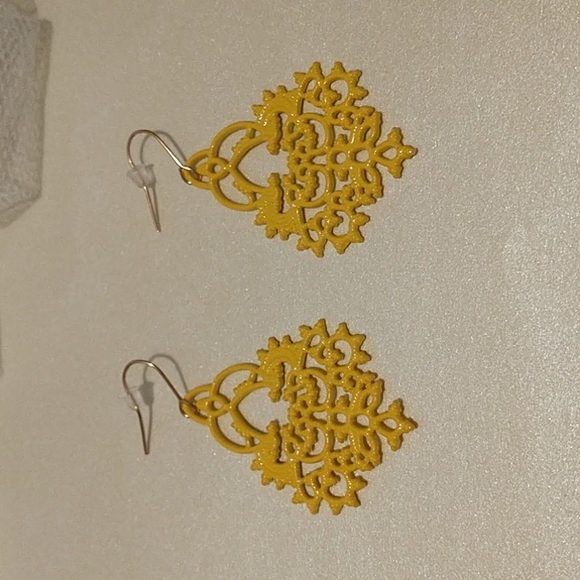 Yellow Boho Earrings! - Picture 7 of 7